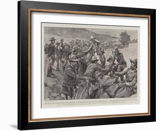 After the Surrender of Santiago, the Foes of Yesterday the Friends of To-Day-null-Framed Giclee Print