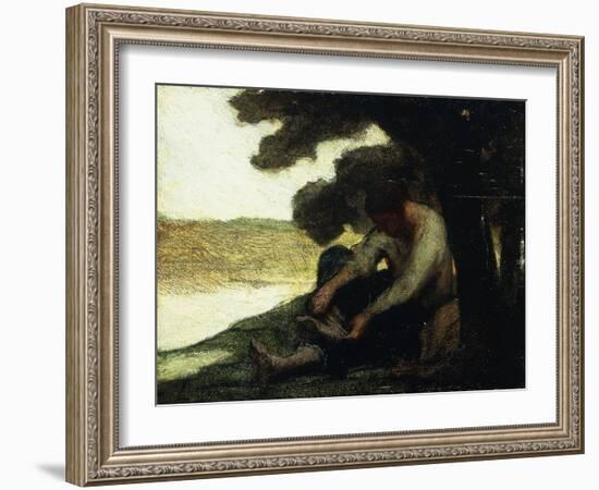 After the Swim-Honore Daumier-Framed Giclee Print