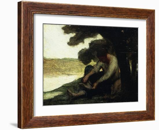 After the Swim-Honore Daumier-Framed Giclee Print