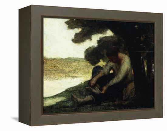 After the Swim-Honore Daumier-Framed Premier Image Canvas