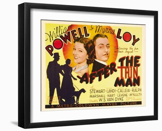 After the Thin Man, 1936-null-Framed Art Print