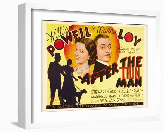 After the Thin Man, 1936-null-Framed Art Print