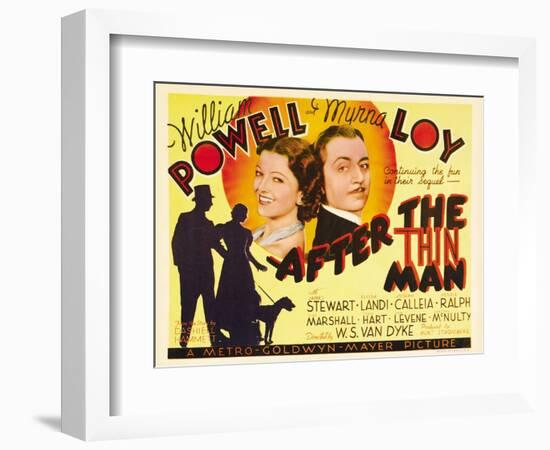 After the Thin Man, 1936-null-Framed Art Print