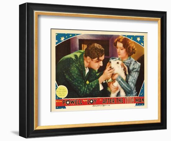 After the Thin Man, 1936-null-Framed Art Print