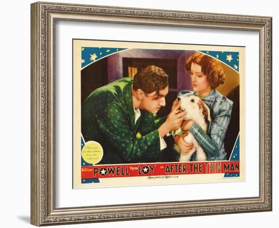 After the Thin Man, 1936-null-Framed Art Print