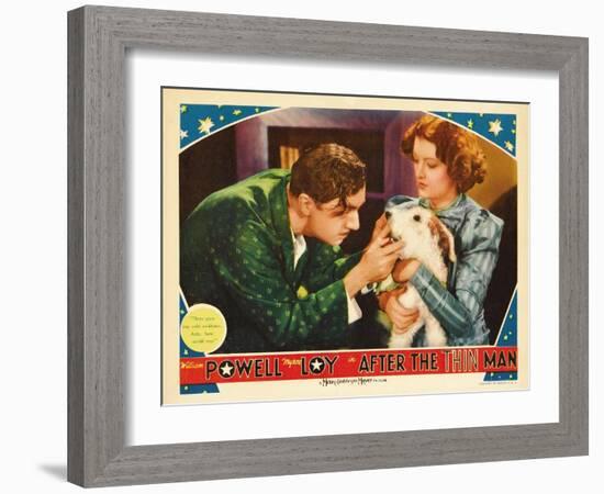 After the Thin Man, 1936-null-Framed Art Print