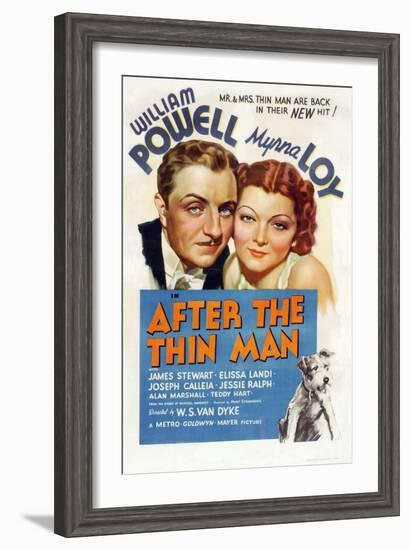 After the Thin Man, 1936-null-Framed Art Print