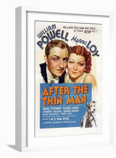 After the Thin Man, 1936-null-Framed Art Print