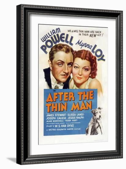 After the Thin Man, 1936-null-Framed Art Print