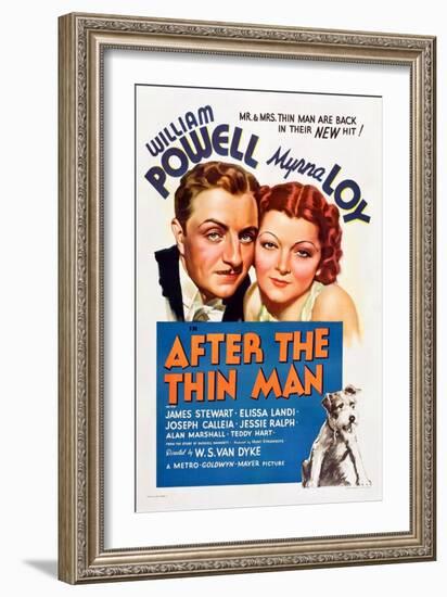 After the Thin Man, 1936-null-Framed Giclee Print