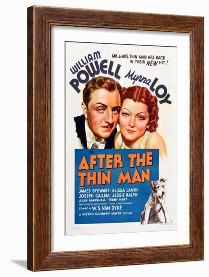 After the Thin Man, 1936-null-Framed Giclee Print