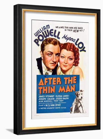 After the Thin Man, 1936-null-Framed Giclee Print