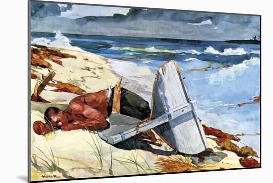 After the Tornado-Winslow Homer-Mounted Art Print