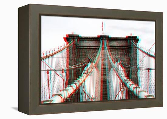 After Twitch NYC - Brooklyn Bridge-Philippe Hugonnard-Framed Premier Image Canvas