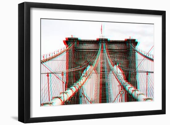 After Twitch NYC - Brooklyn Bridge-Philippe Hugonnard-Framed Photographic Print