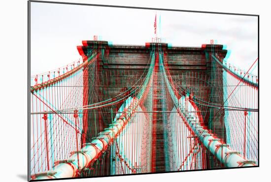 After Twitch NYC - Brooklyn Bridge-Philippe Hugonnard-Mounted Photographic Print