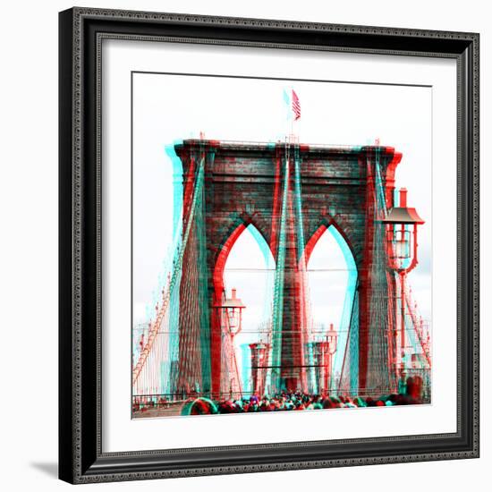 After Twitch NYC - Brooklyn Bridge-Philippe Hugonnard-Framed Photographic Print