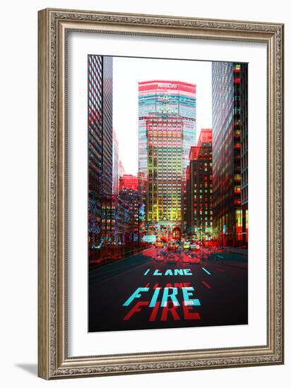 After Twitch NYC - Fire Lane-Philippe Hugonnard-Framed Photographic Print