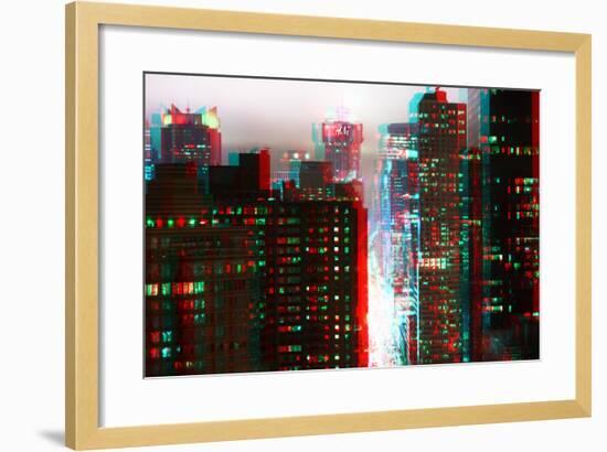 After Twitch NYC - Fog New York-Philippe Hugonnard-Framed Photographic Print