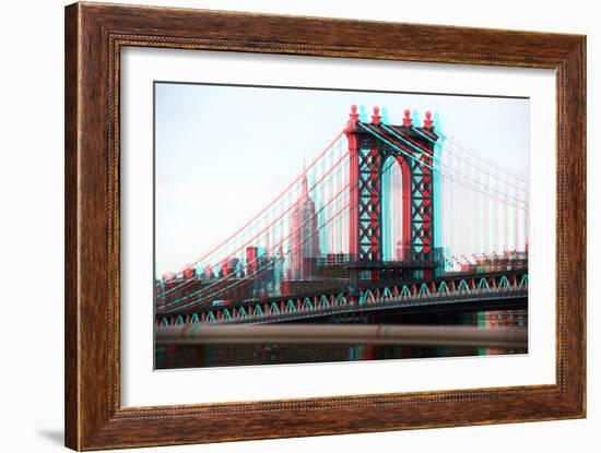 After Twitch NYC - Manhattan Bridge-Philippe Hugonnard-Framed Photographic Print