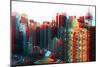 After Twitch NYC - Manhattan Skyscrapers-Philippe Hugonnard-Mounted Photographic Print