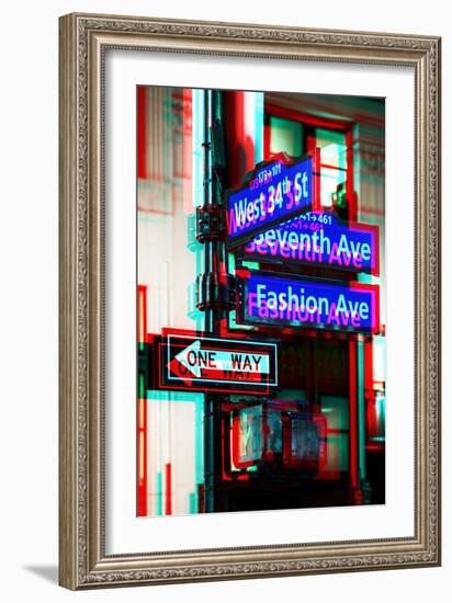 After Twitch NYC - Seventh Avenue-Philippe Hugonnard-Framed Photographic Print