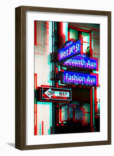 After Twitch NYC - Seventh Avenue-Philippe Hugonnard-Framed Photographic Print