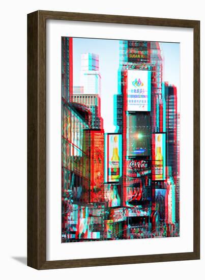 After Twitch NYC - Times Square-Philippe Hugonnard-Framed Photographic Print
