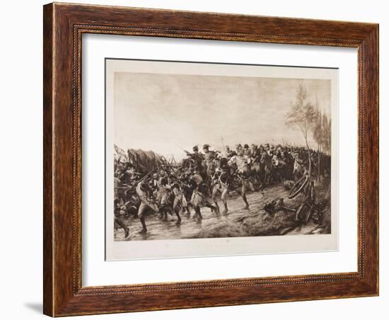 After Waterloo: Every Man for Himself, 1890-Andrew Carrick Gow-Framed Giclee Print