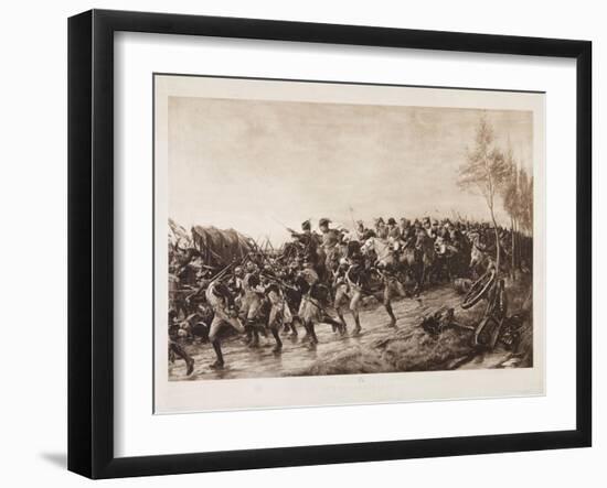 After Waterloo: Every Man for Himself, 1890-Andrew Carrick Gow-Framed Giclee Print