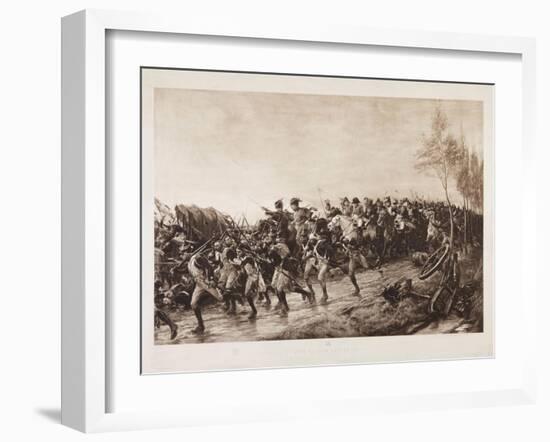 After Waterloo: Every Man for Himself, 1890-Andrew Carrick Gow-Framed Giclee Print