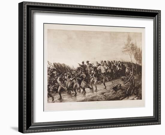 After Waterloo: Every Man for Himself, 1890-Andrew Carrick Gow-Framed Giclee Print