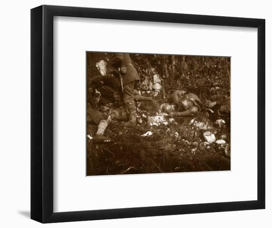 Aftermath of battle, c1914-c1918-Unknown-Framed Photographic Print