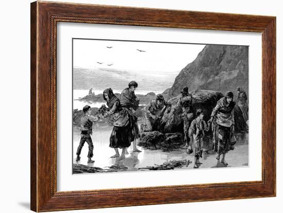 Aftermath of Famine, Ireland (1840), 1886-null-Framed Giclee Print