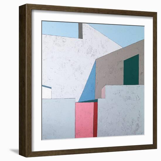 Afternoon 3 p.m-Hyunah Kim-Framed Art Print