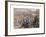 Afternoon at Coney Island-William James Glackens-Framed Premium Giclee Print