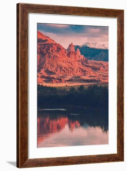 Afternoon at Fisher Towers, Southern Utah-null-Framed Photographic Print