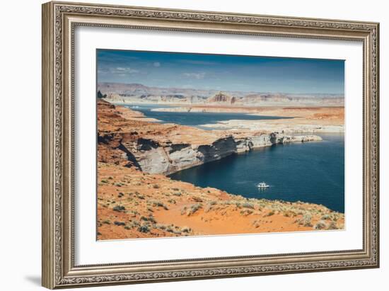 Afternoon at Lake Powell, Page Arizona-Vincent James-Framed Photographic Print