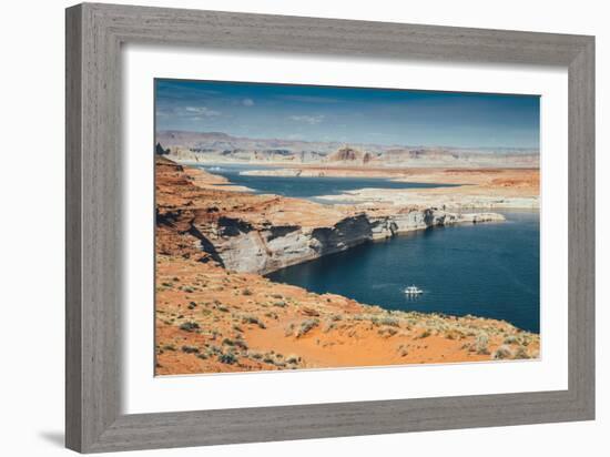 Afternoon at Lake Powell, Page Arizona-Vincent James-Framed Photographic Print