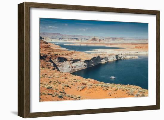 Afternoon at Lake Powell, Page Arizona-Vincent James-Framed Photographic Print