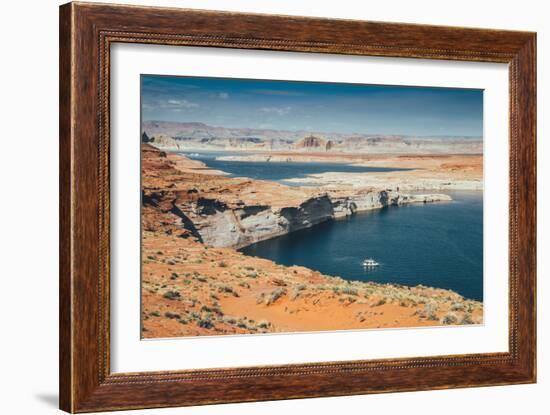 Afternoon at Lake Powell, Page Arizona-Vincent James-Framed Photographic Print