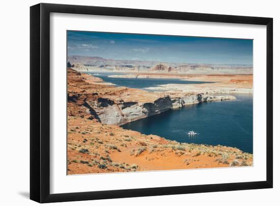 Afternoon at Lake Powell, Page Arizona-Vincent James-Framed Photographic Print