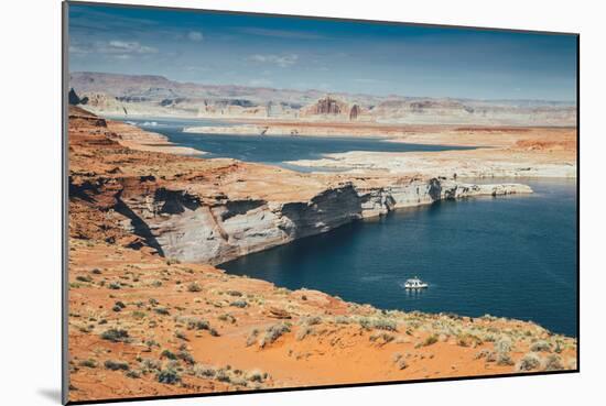 Afternoon at Lake Powell, Page Arizona-Vincent James-Mounted Photographic Print