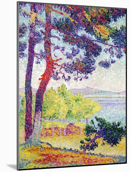 Afternoon at Pardigon, Var, 1907-Henri Edmond Cross-Mounted Giclee Print