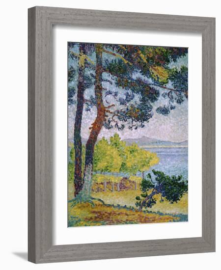 Afternoon at Pardigon-Henri Edmond Cross-Framed Giclee Print