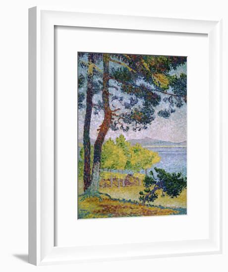 Afternoon at Pardigon-Henri Edmond Cross-Framed Giclee Print