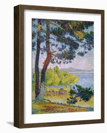 Afternoon at Pardigon-Henri Edmond Cross-Framed Giclee Print