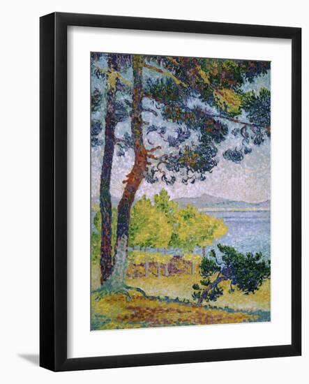 Afternoon at Pardigon-Henri Edmond Cross-Framed Giclee Print