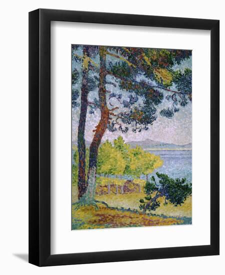 Afternoon at Pardigon-Henri Edmond Cross-Framed Giclee Print