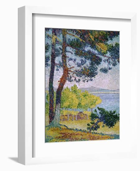 Afternoon at Pardigon-Henri Edmond Cross-Framed Giclee Print